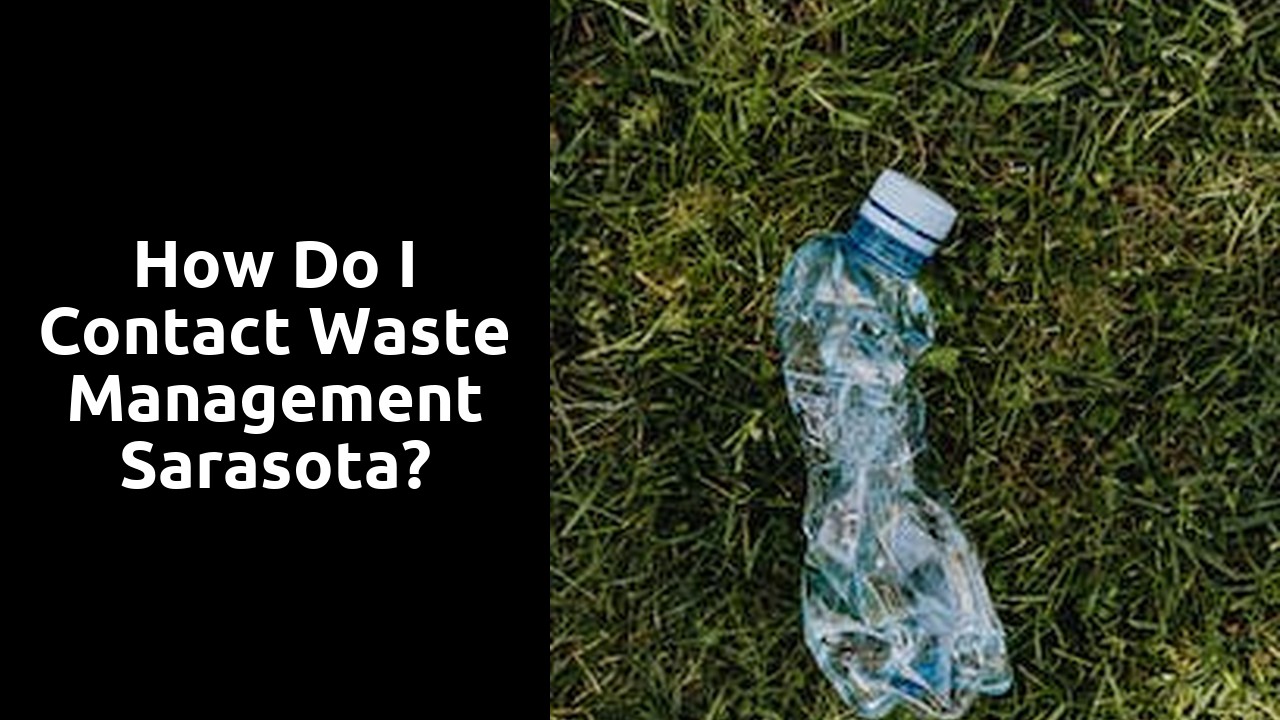 How do I contact Waste Management Sarasota?