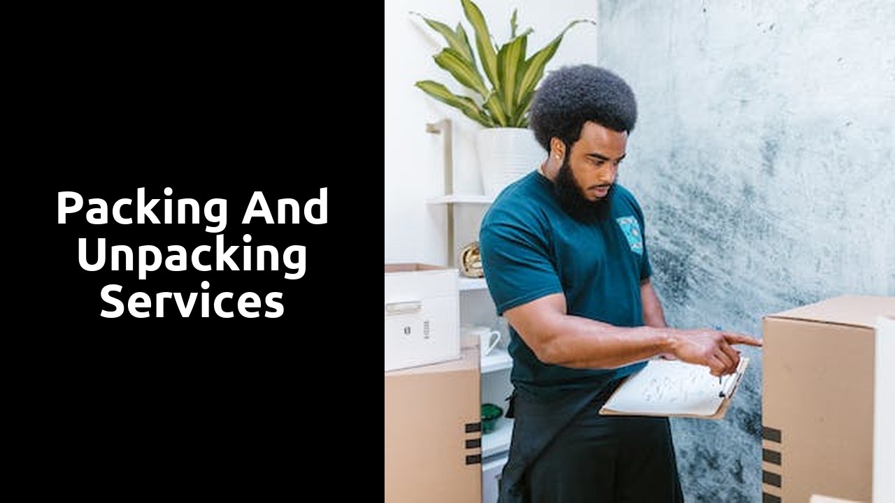 Packing and Unpacking Services