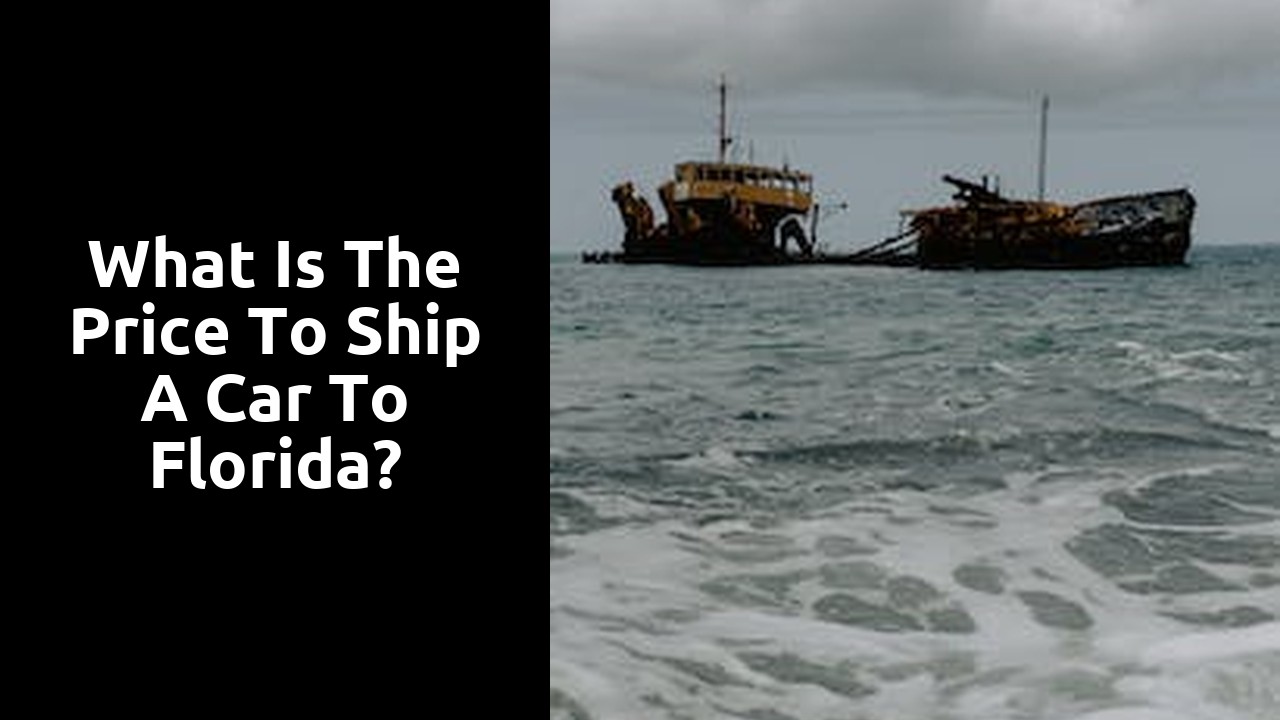 What is the price to ship a car to Florida?
